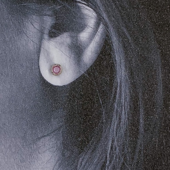 Artist Made Swarovski Crystal Studs Titanium Posts - Picture 4 of 6